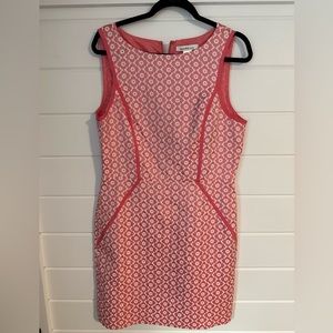 Laundry Coral Floral Professional Dress